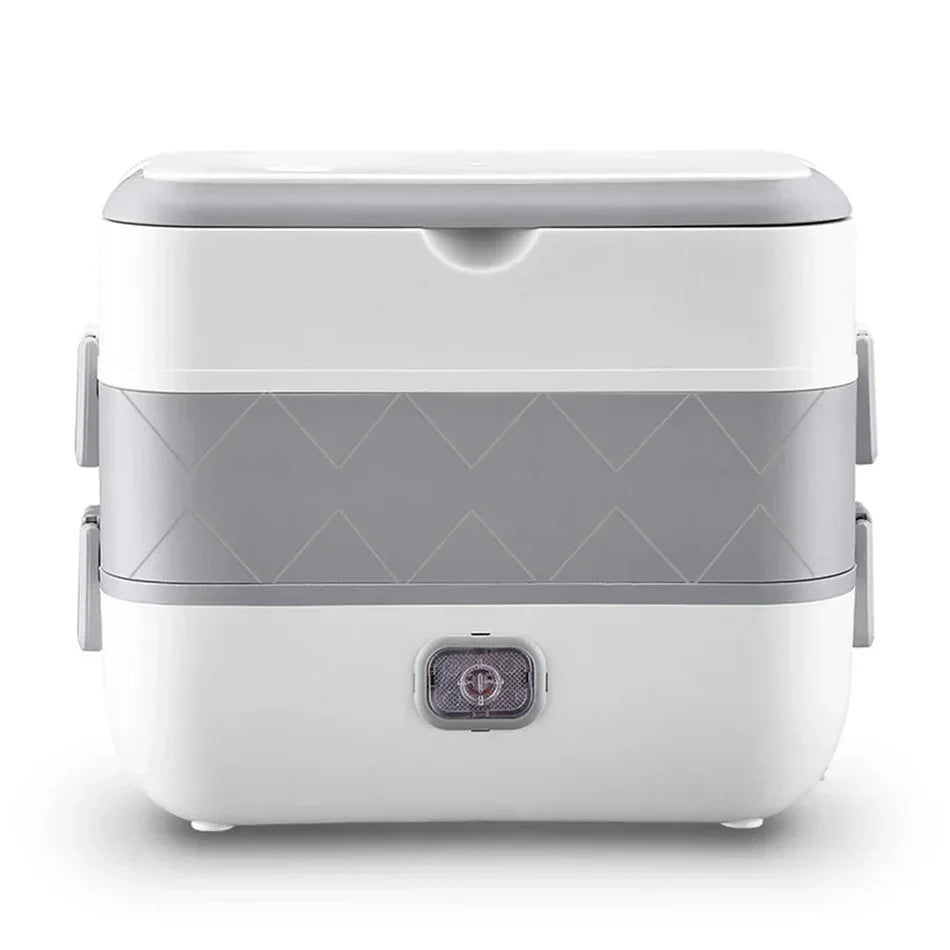 Lonchera Vaporera Eléctrica Portátil - Tu comida caliente en menos de 1 minuto!